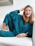 Jogger Pant-Teal and Black Brit Wit